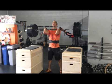 Split Jerk Off Blocks