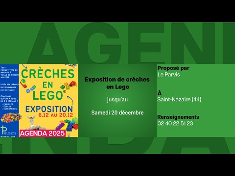 Agenda du 12 décembre 2025