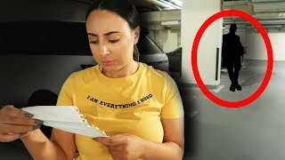 I HAVE A STALKER!! (SO CREEPY)