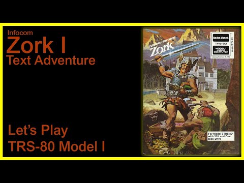 Infocom ZORK I The Underground Empire [TRS-80 Model I] - Full Solution