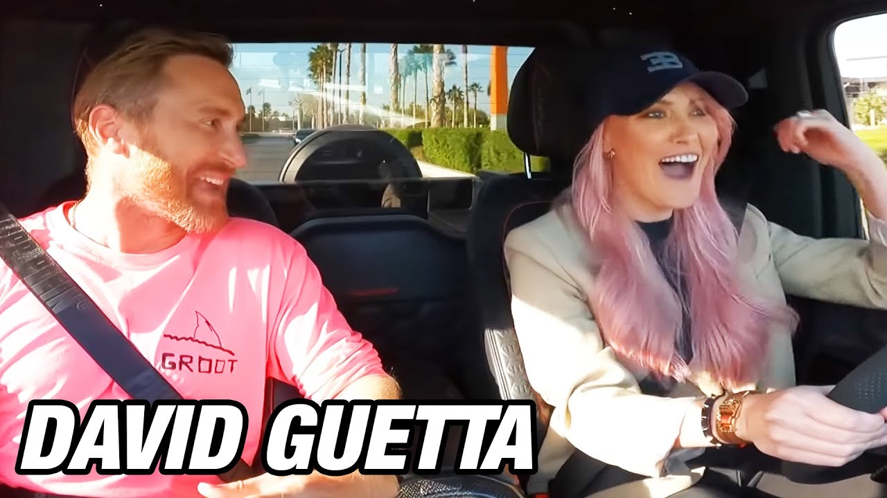 SURPRISING DAVID GUETTA WITH ULTRA RARE CAR!