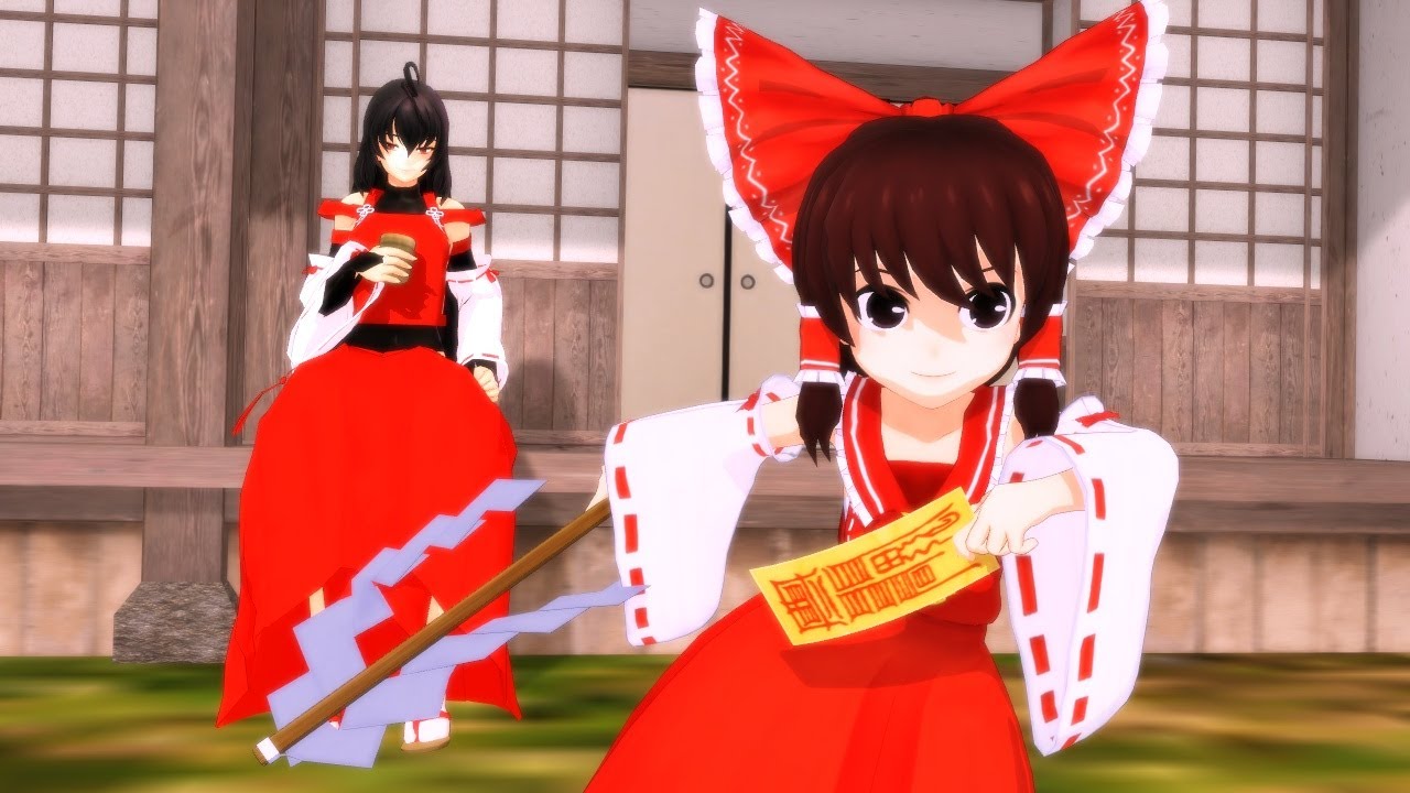 【東方MMD】　ほのぼの幻想郷　第四十一話　“幻想郷昔話　その一”