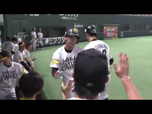 【4回裏】インハイ仕留めた!! ホークス・今宮の3号ソロで勝ち越し!! 2016/5/26 H-Bs