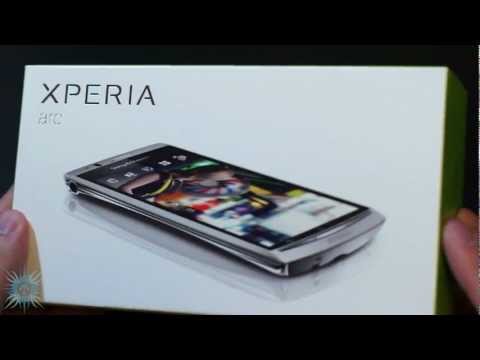 [HD] Sony Ericsson Xperia Arc Unboxing
