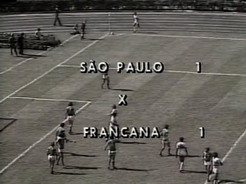 São Paulo 1 x 1 Francana | Campeonato Paulista 1980