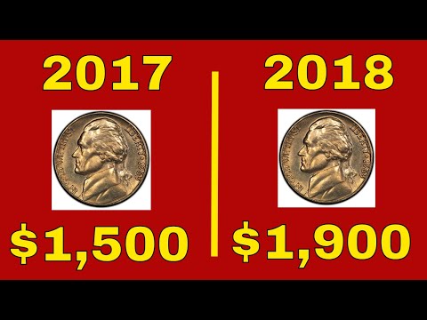 Top 5 Jefferson  Nickels increasing in value! Valuable Jefferson Nickels  worth money!