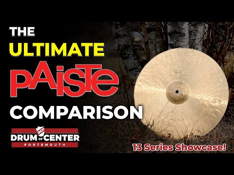 The ULTIMATE Paiste Cymbal Showcase - 13 Series Compared!