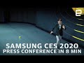 Samsung at CES 2020 in 7 minutes