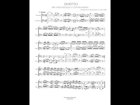 Domenico Dragonetti – Duetto (violoncello & contrabasso)