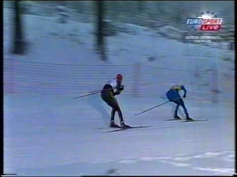 2009/10 combinata 10 km Oberhof/1 - Manninen, Gottwald, Lamy Chappuis