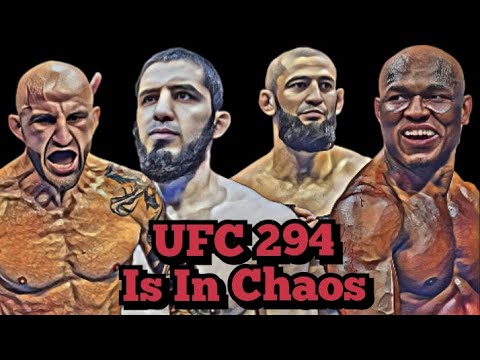 UFC 294 Is In Chaos!?! With Volkanovski vs Islam 2!?!?  & Khamzat Vs Usman!?!?