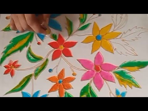 Glass Painting for beginners - Easy glass painting