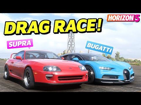 DRAG RACING Funny Moments! - Forza Horizon 5