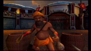 Rage of the Gladiator (WiiWare) Gameplay Video - Amit the Snake Charmer