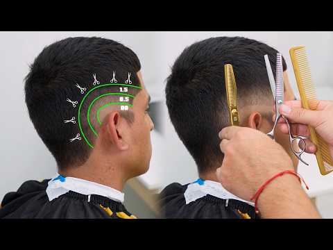 PROFESSIONAL TECHNIQUE for creating your FADES WITH SCISSORS