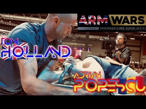 TOM HOLLAND Vs. ADRIAN POPESCU - ARM WARS ‘REALITY CHECK’ - LIGHTWEIGHT Vs. MIDDLEWEIGHT- POV CAMERA