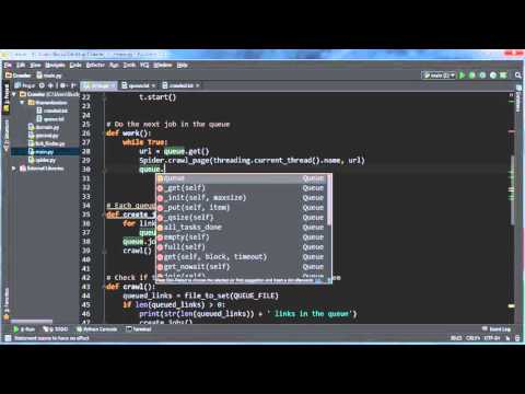 Python Web Crawler Tutorial 17 Running the Final Program