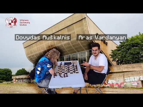 Šachmatai VISUR #2: Auškalnis-Vardanyan (Sporto rūmai)