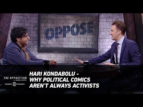 Hari Kondabolu - Why Political Comics Aren’t Always Activists - The Opposition w/ Jordan Klepper