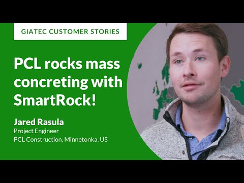 PCL rocks mass concreting with SmartRock®