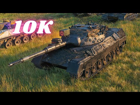 Leopard 1  10K Damage 5 Kills  WoT Replay – World of Tanks
