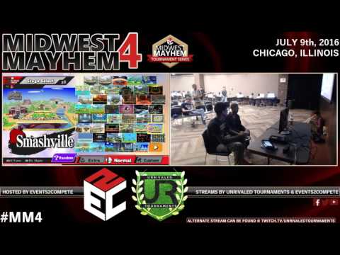 Midwest Mayhem 4 – Pools – BoScotty (R.O.B., Mario) vs. Vinson (Bayonetta, Mario)