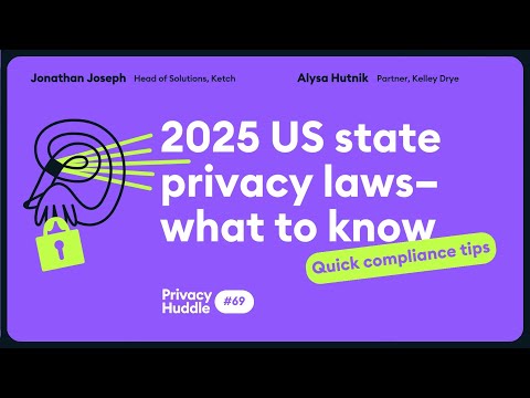 2025 US State privacy laws - What to know | Data privacy this ...