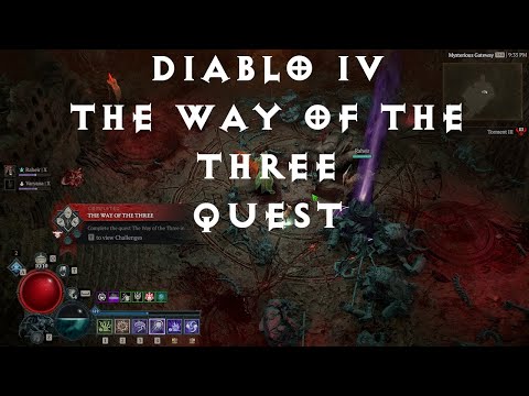 diablo iv - the way of the three side quest #diablo4 #diabloiv #diabloivgameplay #diabloivclips