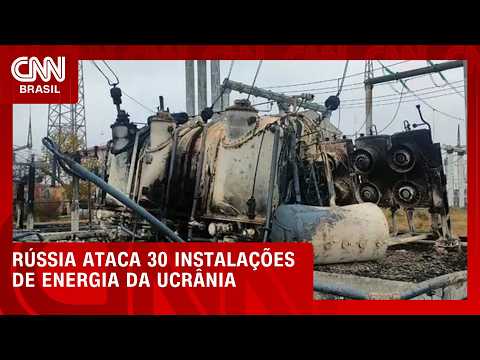 Ataques russos deixam mais de 600 mil pessoas sem energia na Ucrânia | CNN NOVO DIA