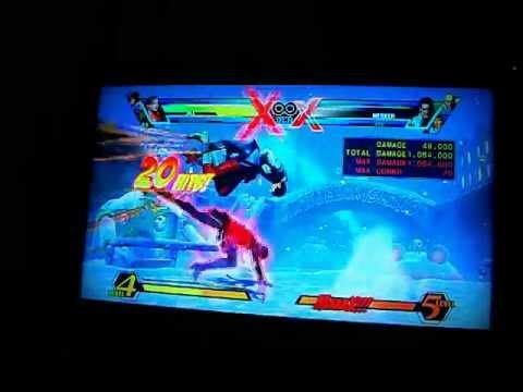UMvC3 Jill - Feral Stairs combo (improved!)