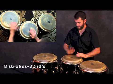 Mano Secreta Warmup on Congas - with Noah Mosgofian