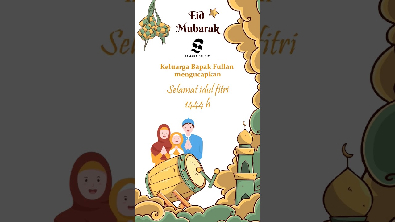 Motion Graphics - Animasi Idul Fitri/Lebaran - 2