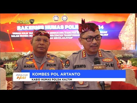 PESERTA RAKERNIS HUMAS POLRI 2024 TERBEKALI ILMU KEHUMASAN UNTUK TINGKATKAN KINERJA