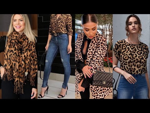 MODA  2022! OUTFITS CASUALES!!✨EN ANIMAL PRINT!! 🐆