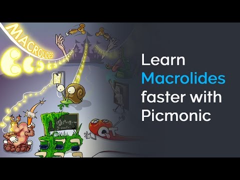 Learn Macrolides Faster with Picmonic (NCLEX®, Nursing School)