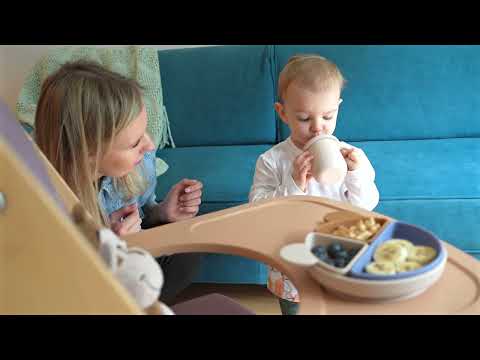 Kidnort Drömmer Unique Natural brown Maitinimo kėdutė