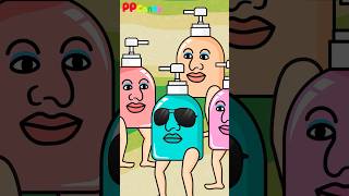 サングラスをかけたジェルポンプおばけ #shorts #anime #animation #妖怪