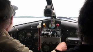 preview picture of video '(Take off)  Airplane tour of Moosehead Lake, Maine'