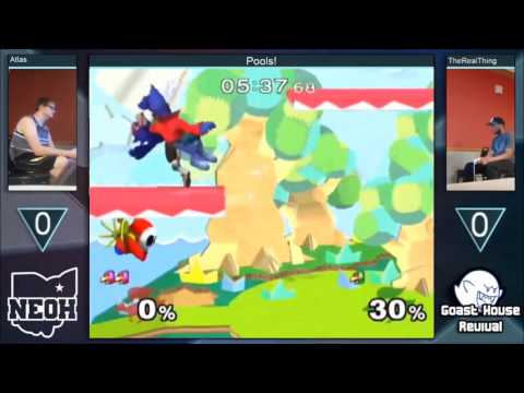 GHR SSBM: Atlas (Falco) Vs. The Real Thing (Falco) POOLS