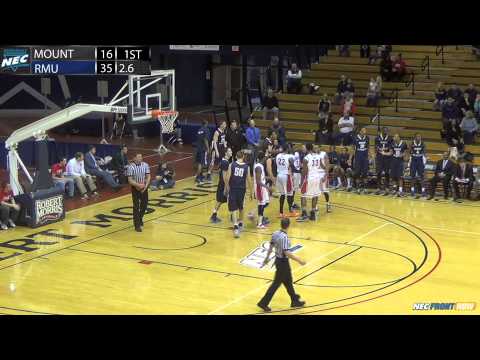 Men's Basketball RMU vs MOUNT Highlights