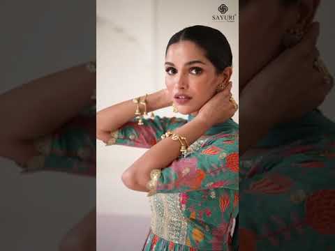 Sayuri Designer Phulaari Premium Organza Silk Wholesale Designer Readymade Salwar Suit Catalog – product video thumbnail