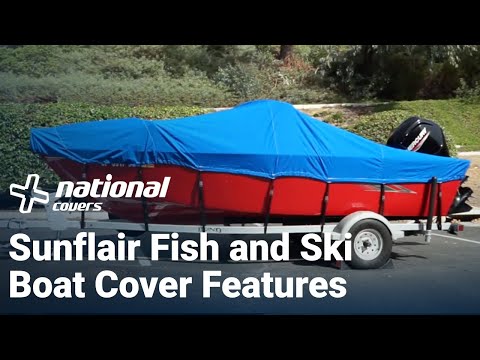 Fish and Ski Boat Cover Product Features - Sunflair | National Covers