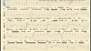 Electric Guitar TABS - Baby I - Ariana Grande - Sheet Music, Chords, & Vocals