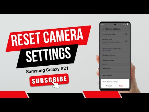 How To Reset Camera Settings On Samsung Galaxy S21 | Fix Camera Problems Easily