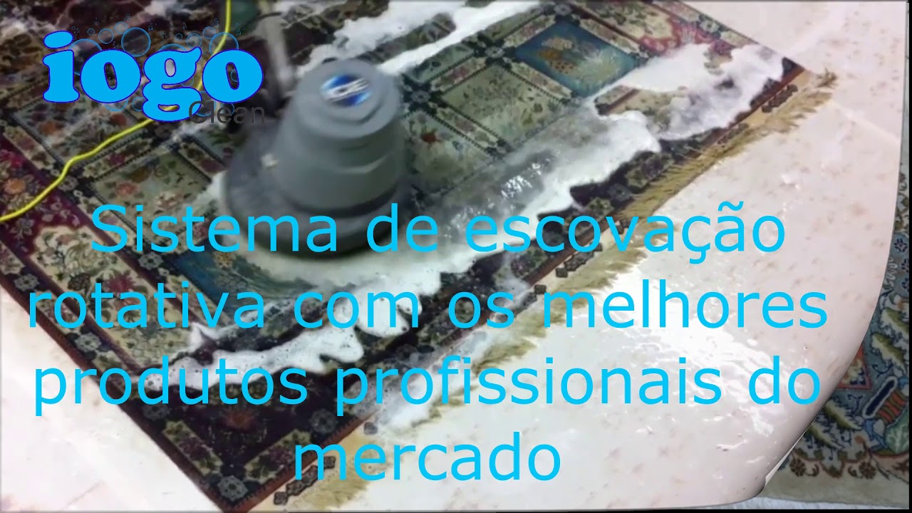 Vídeo da empresa IOGO CLEAN LAVANDERIA DE TAPETES
