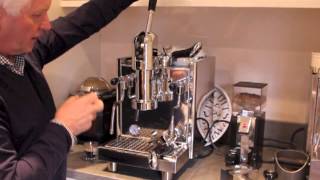 Making espresso and cappuccino with Bezzera Strega