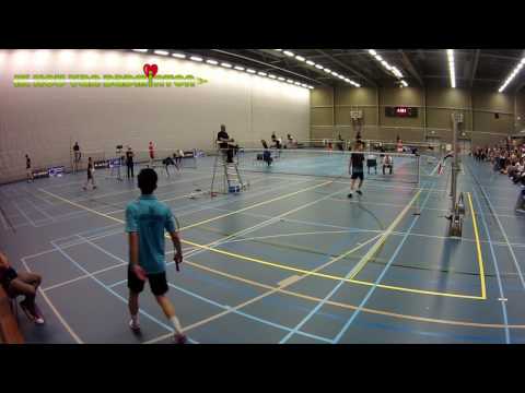 NJK 2016 SF MS U19: Sebastiaan Li - Luuk van Renswouw