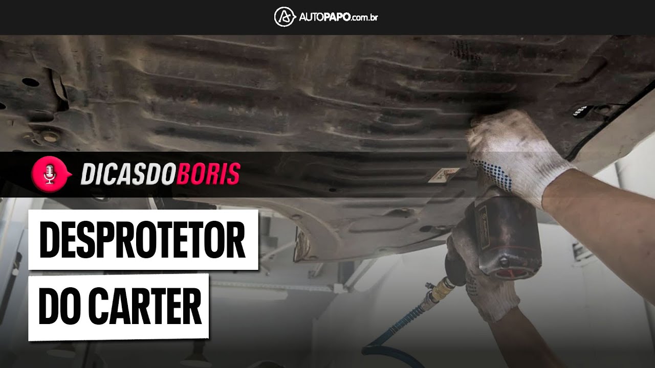 PROTETOR DE CARTER NÃO HOMOLOGADO É UM PERIGO PARA SEU CARRO