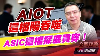 AIOT這檔陽吞噬，ASIC這檔探底貫穿！｜台股攻略｜劉烱德 (圖)