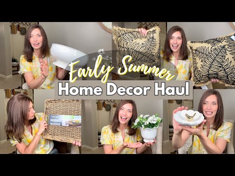 ✨GREAT Decor on a BUDGET✨Early Summer Home Decor Haul | Summer 2024 Decorating Ideas